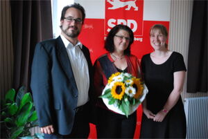Peter Bognar, Ute Vogt und Julia Moehrmann