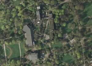 Luftbild - Villa Berg und Sendestudios