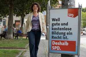Ute Vogt unterwegs im Süden