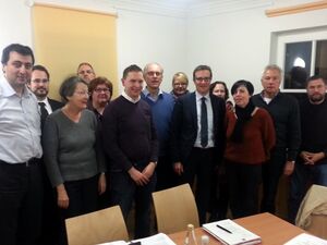 Martin Körner besucht die SPD Sillenbuch