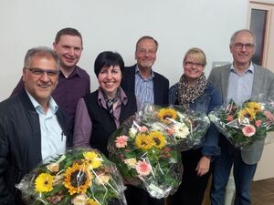 Ergun Can, Matthias Tröndle, Karin Gürtler, Peter Gierer, Claudia Carl-Willing und Volker Haag (v.l.n.r.).