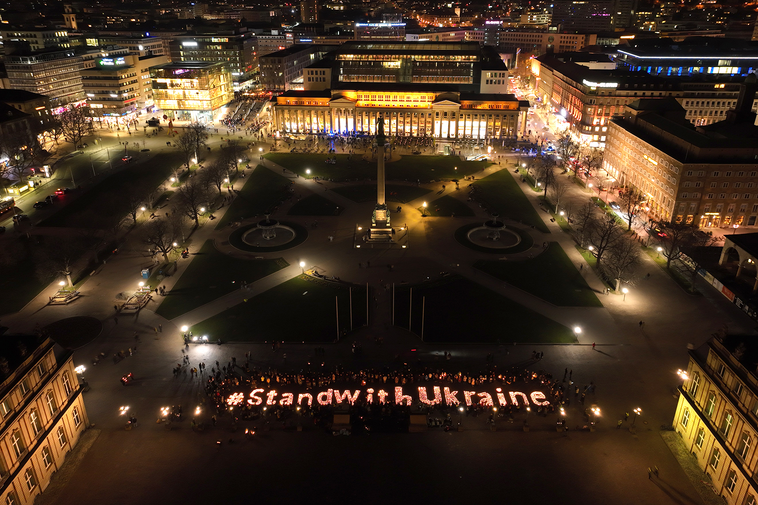 #STAND WITH UKRAINE Foto: STUGGI.TV/KD Busch